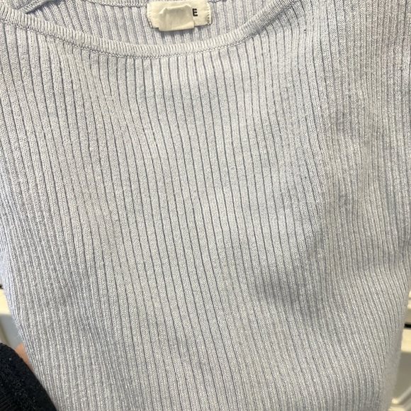 Lilac Garage ribbed crop top size S - Picture 3 of 4